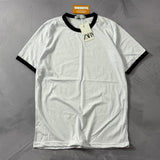 Camiseta Zara - Branco/Preto