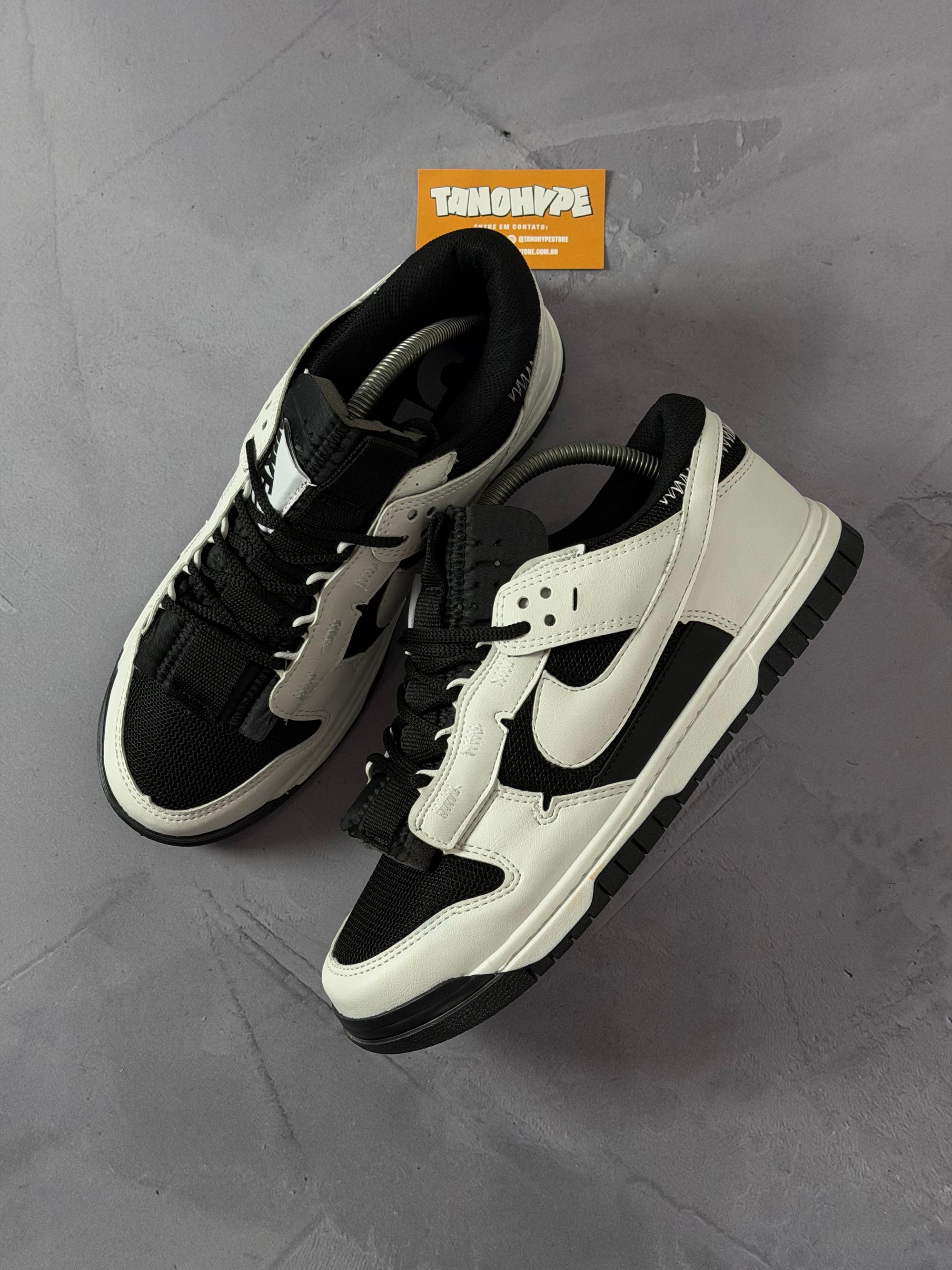 Tênis Nike Dunk Jumbo - Black White