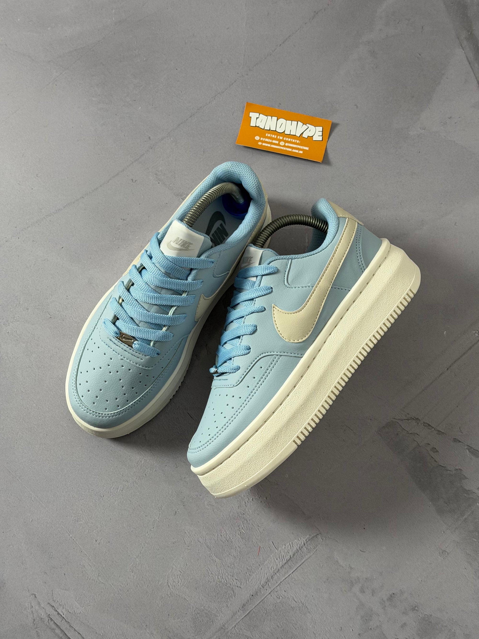 Tênis Nike Court Vision Alta - Azul