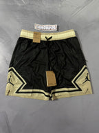 Shorts Jordan Diamond Dri Fit - Preto e Creme