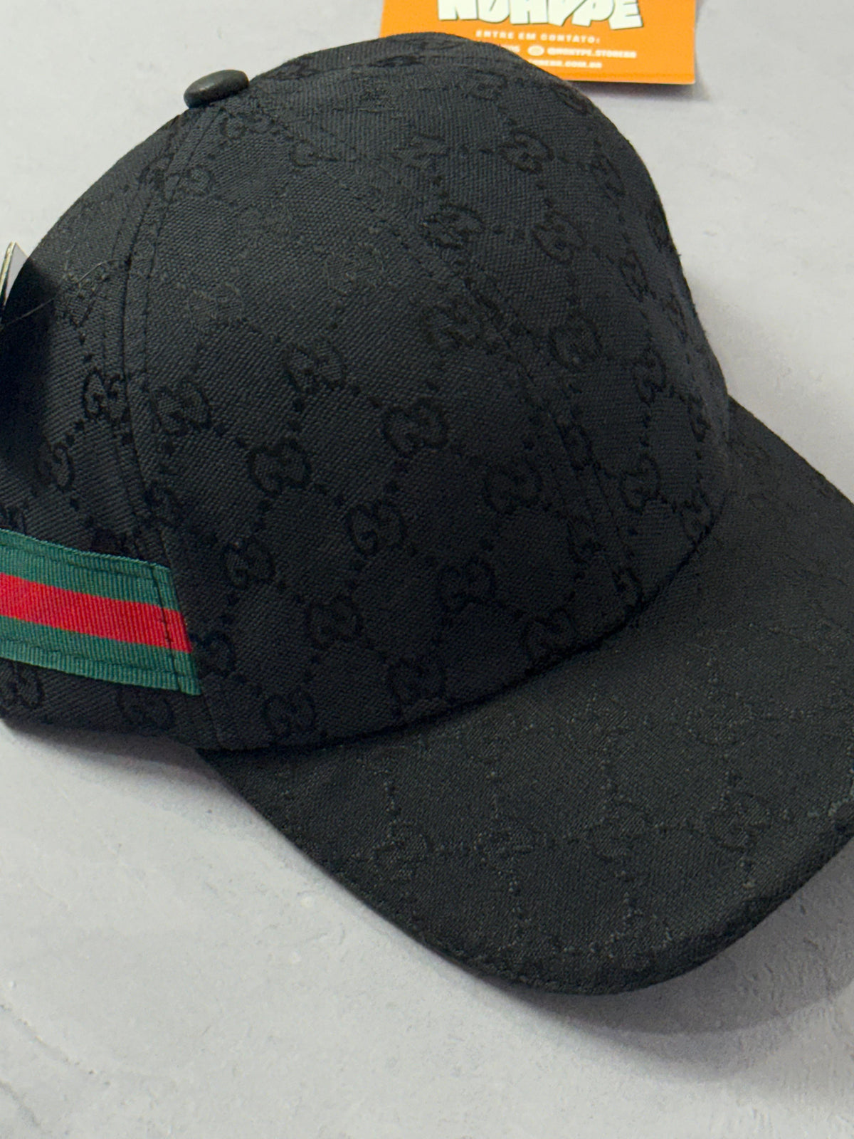 Boné Gucci - Preto