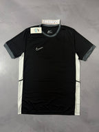 Camiseta Nike Academy 26 - Preto/Branco/Cinza
