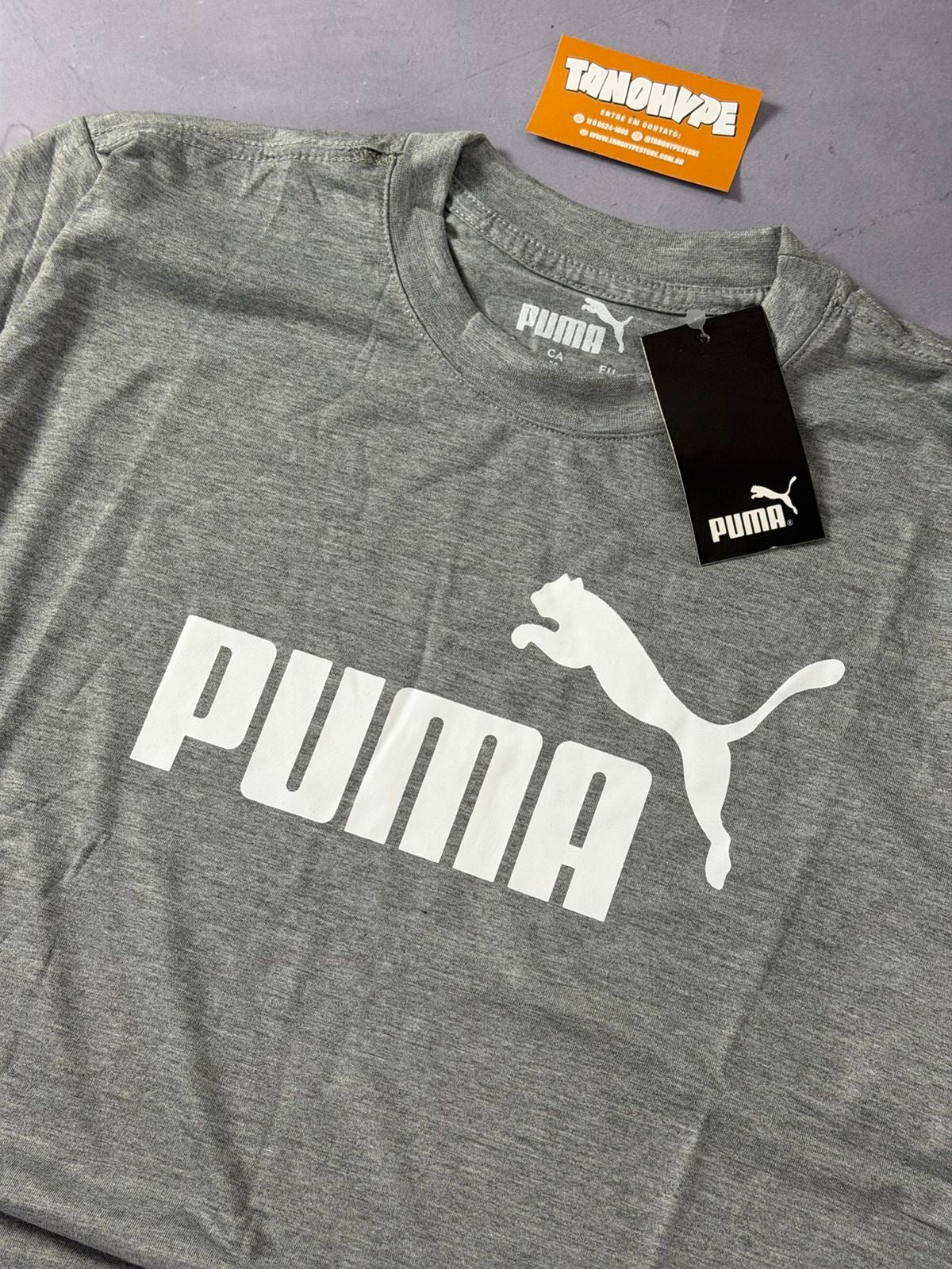 Camiseta Puma - Cinza