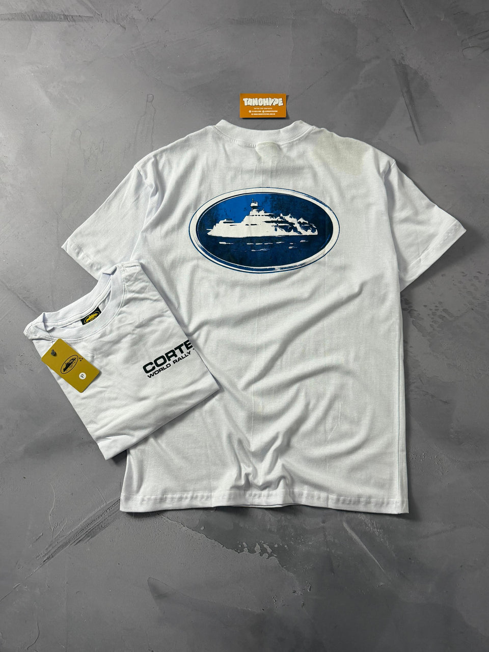 Camiseta Corteiz Rally - Branco