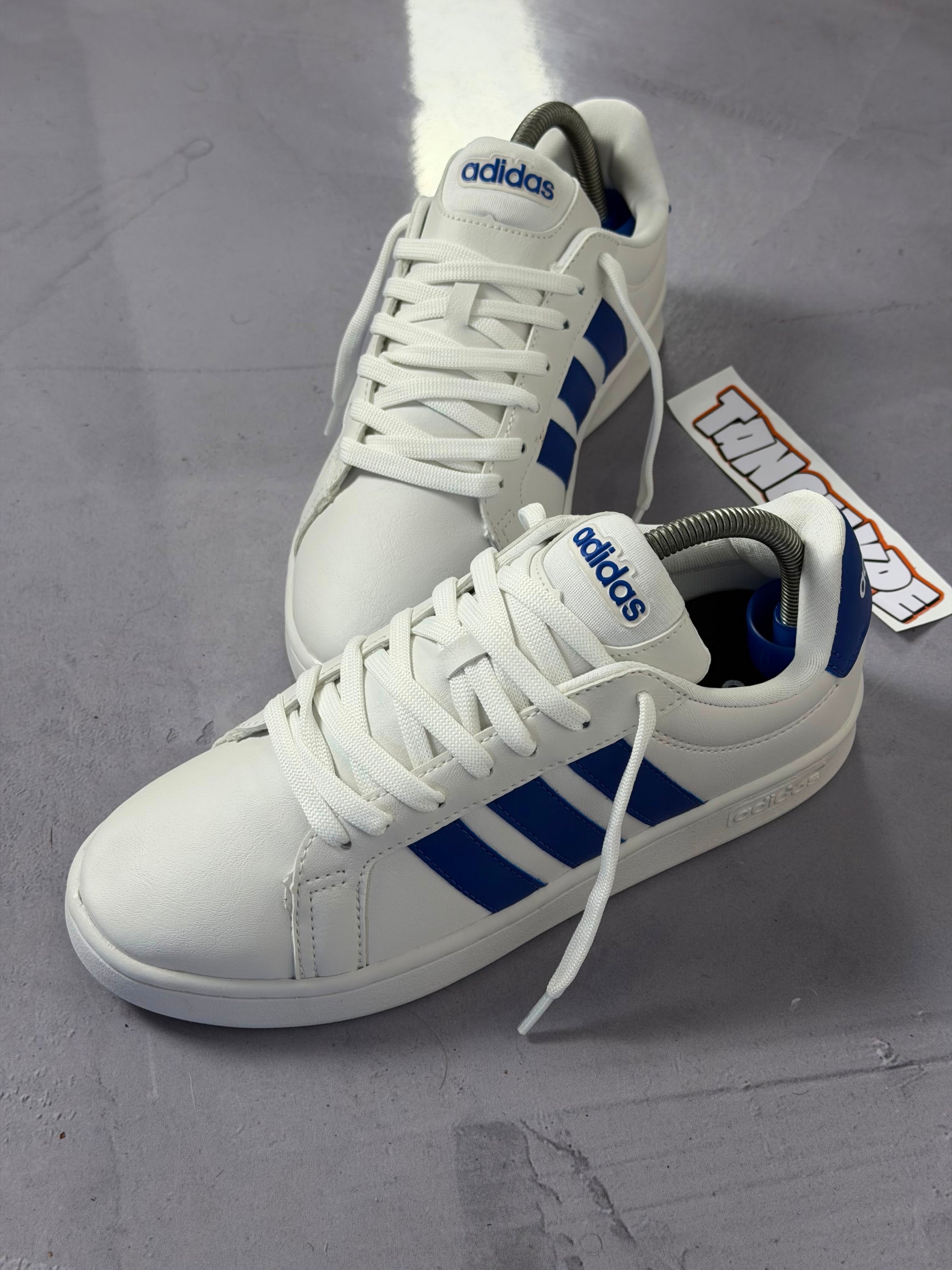 Tênis Adidas Grande Court - Branco/Azul