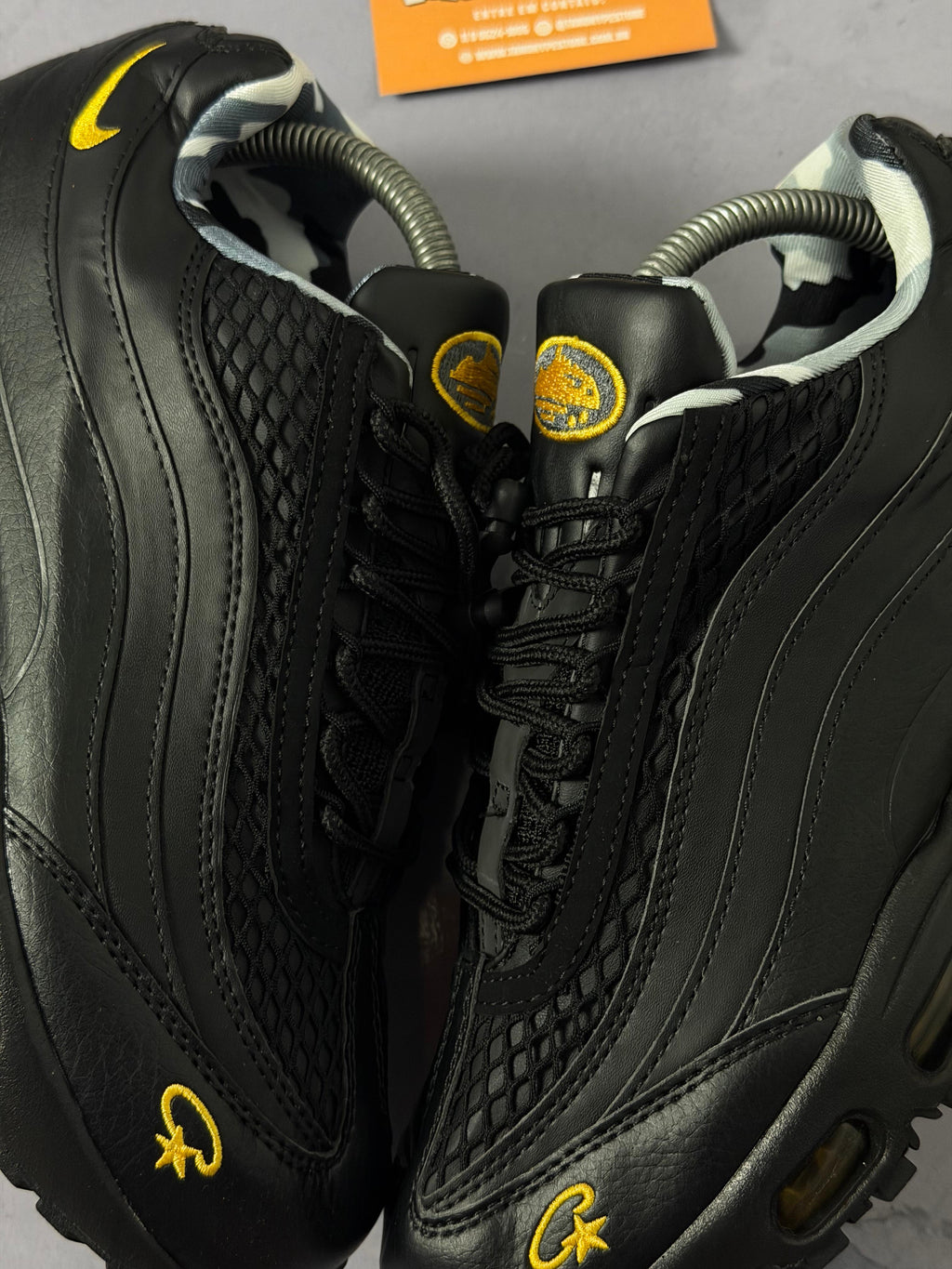 Tênis Nike Air Max 95 Corteiz - Preto e Amarelo