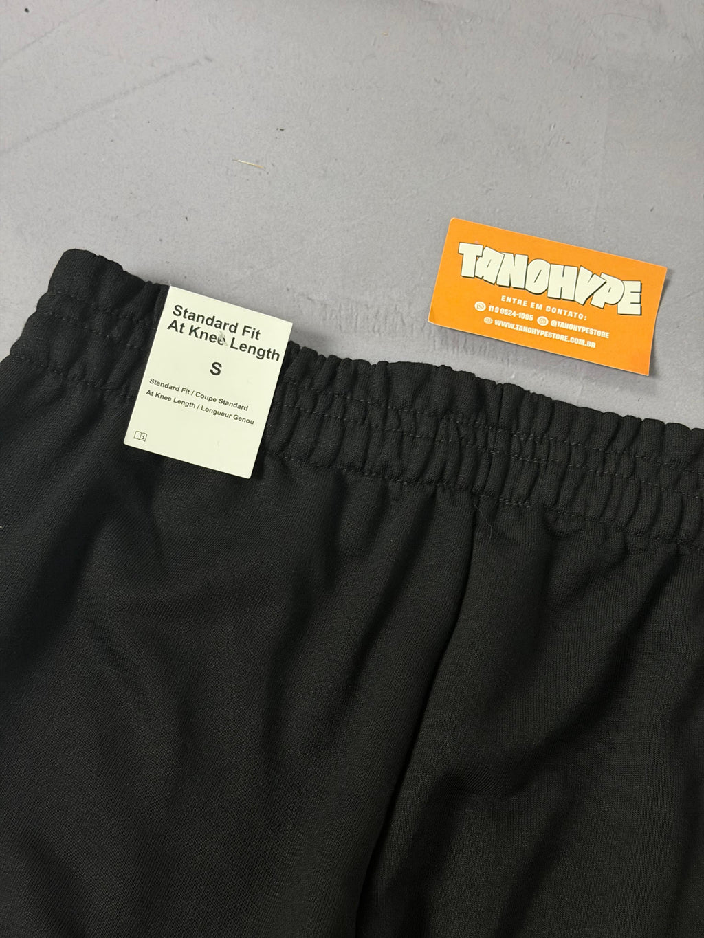 Calça Moletom Nike Reta - Preta