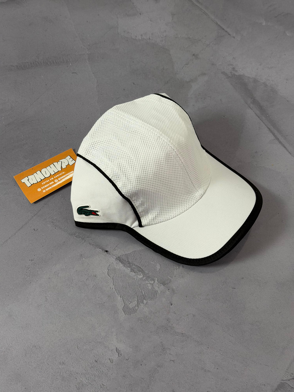 Boné Lacoste Listras - Branco 03