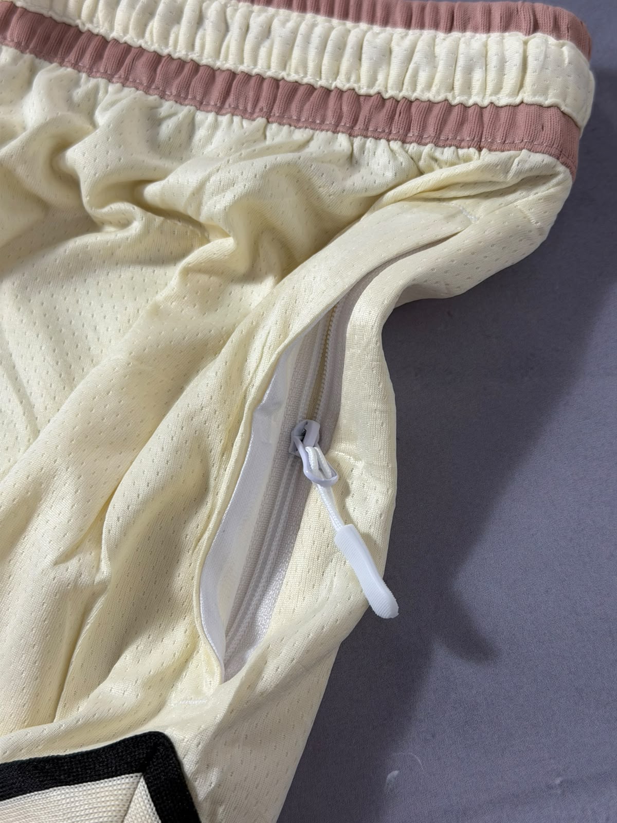 Shorts Jordan Diamond Dri Fit - Creme e Salmão
