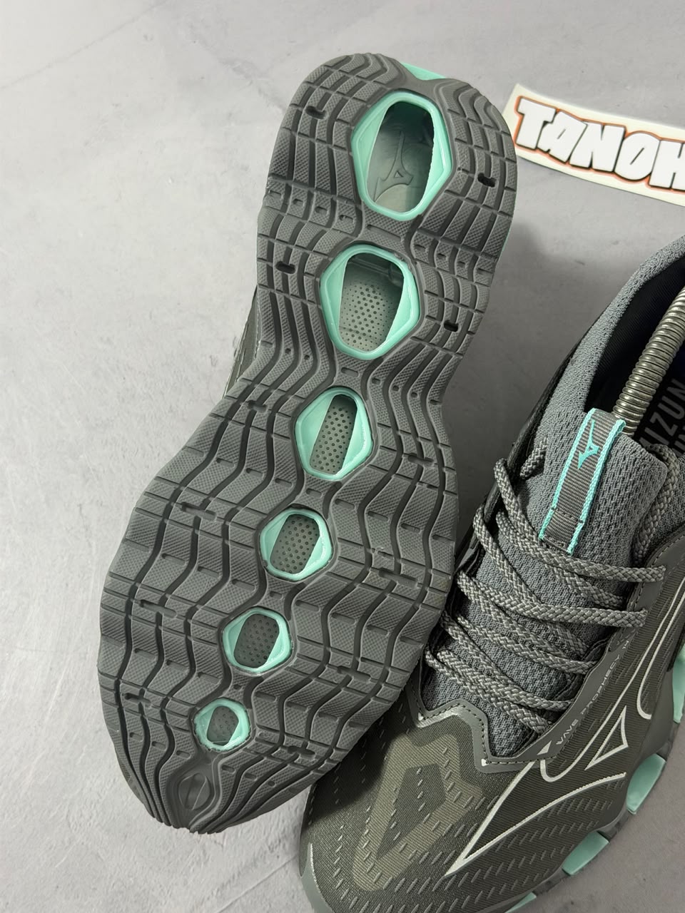 Tênis Mizuno Wave Prophecy 14 - Cinza Azul