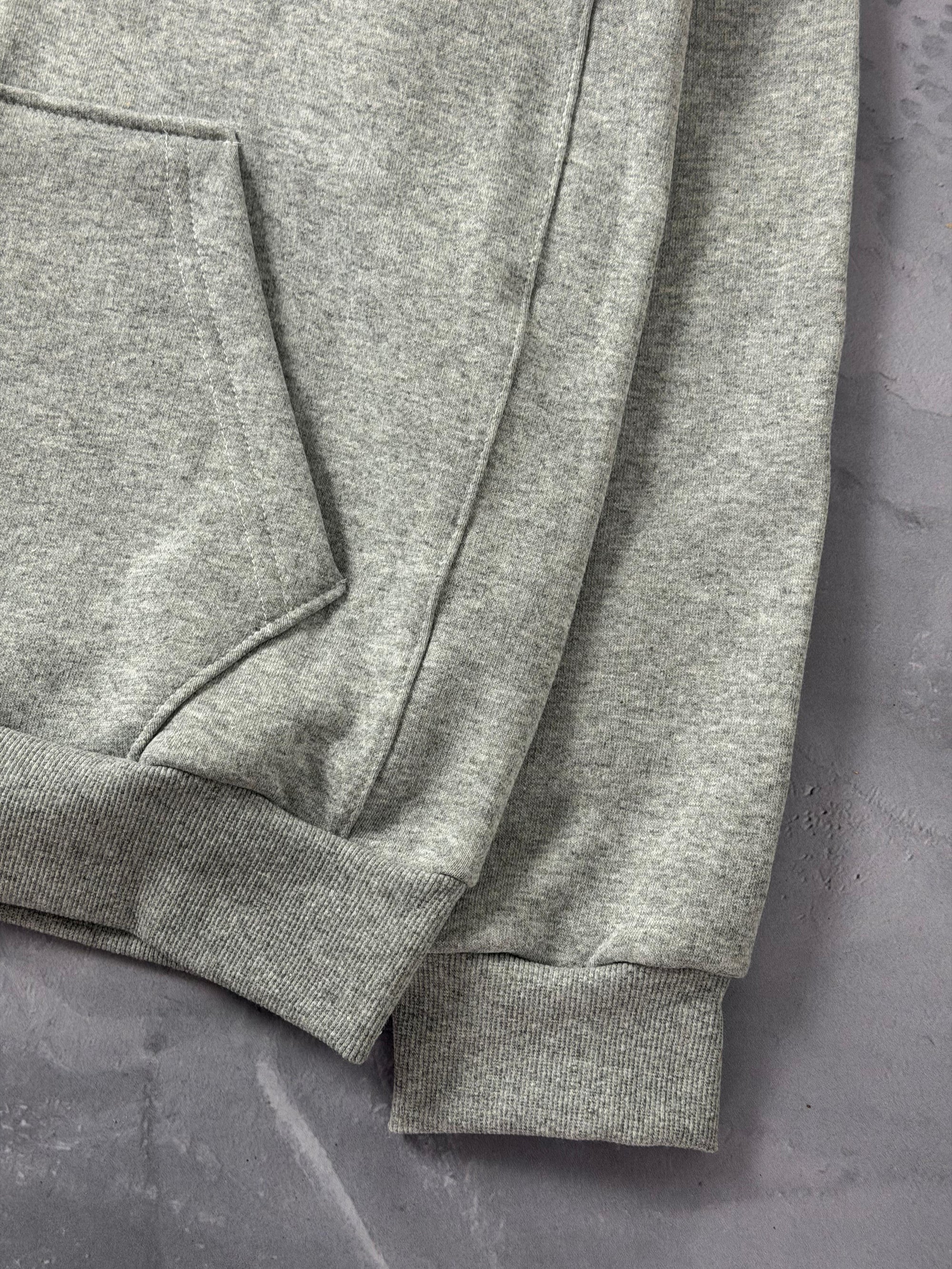 Moletom Nike Club C/Zíper - Cinza