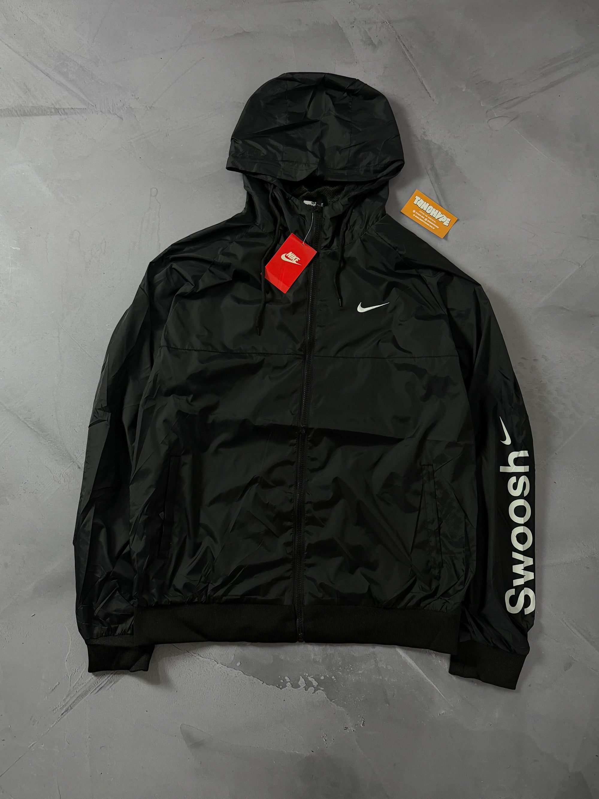 Corta Vento Nike Windrunner Swoosh - Preto