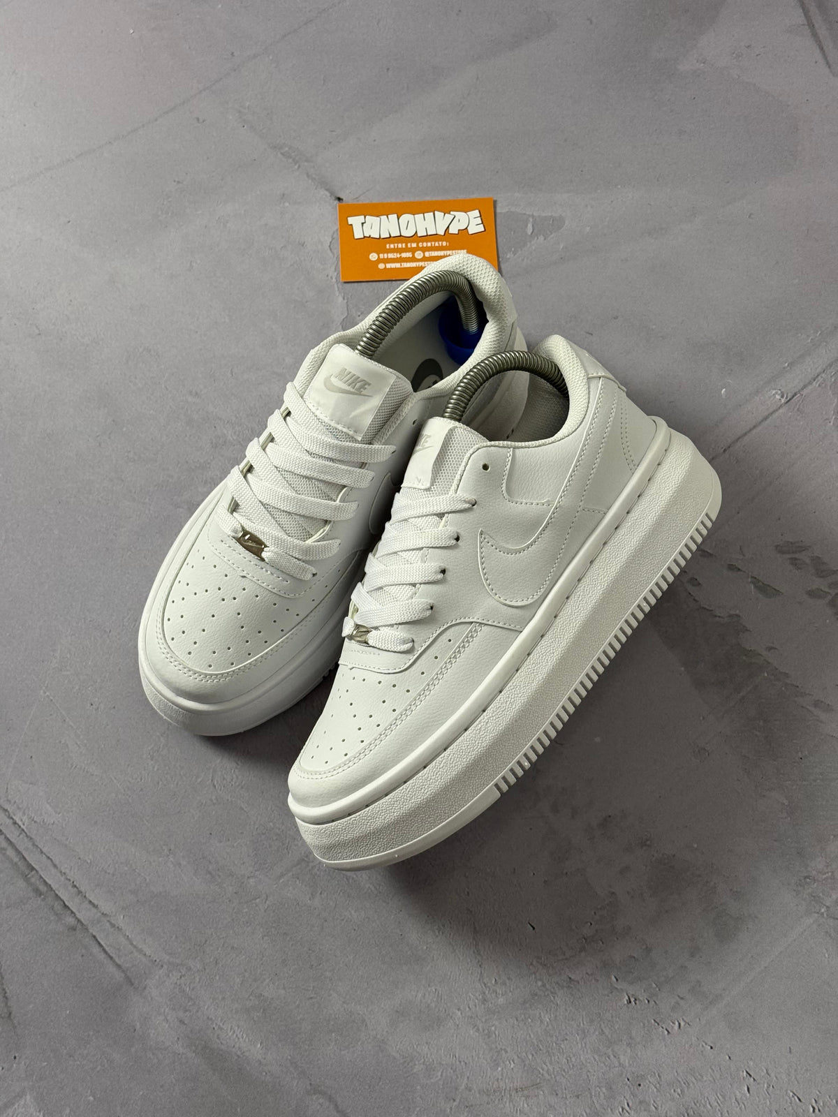 Tênis Nike Court Vision Alta - Branco