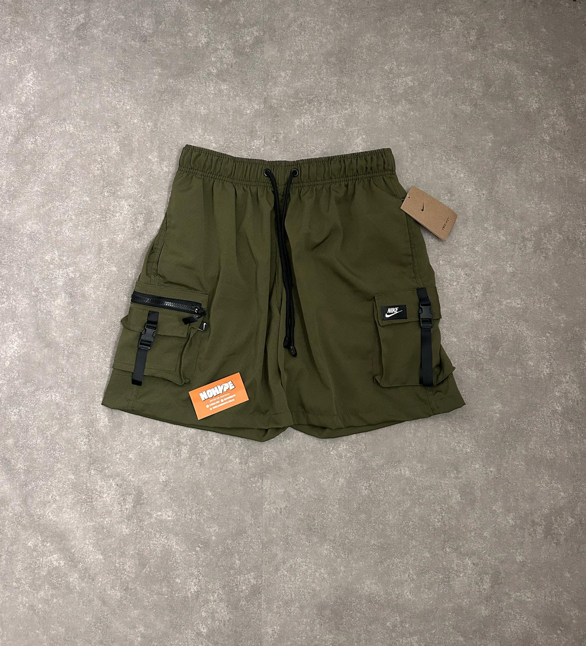 Shorts Tactel Nike Cargo - Verde