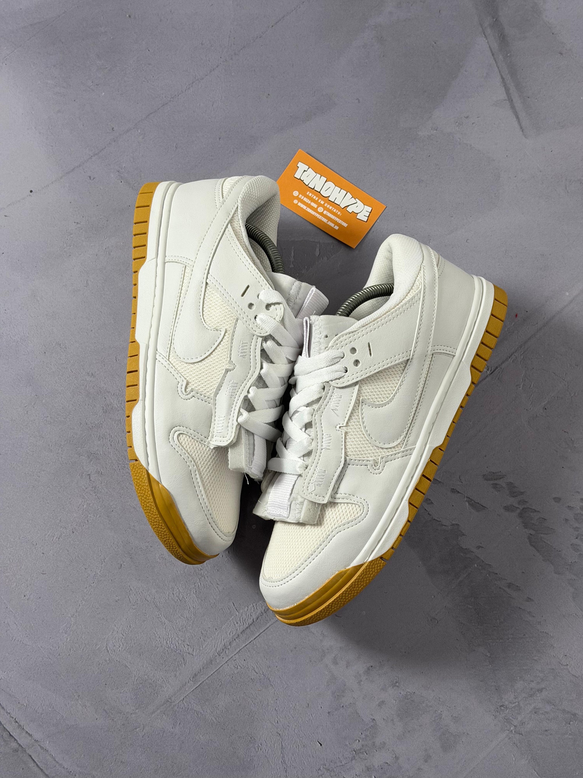 Tênis Nike Dunk Jumbo - All White