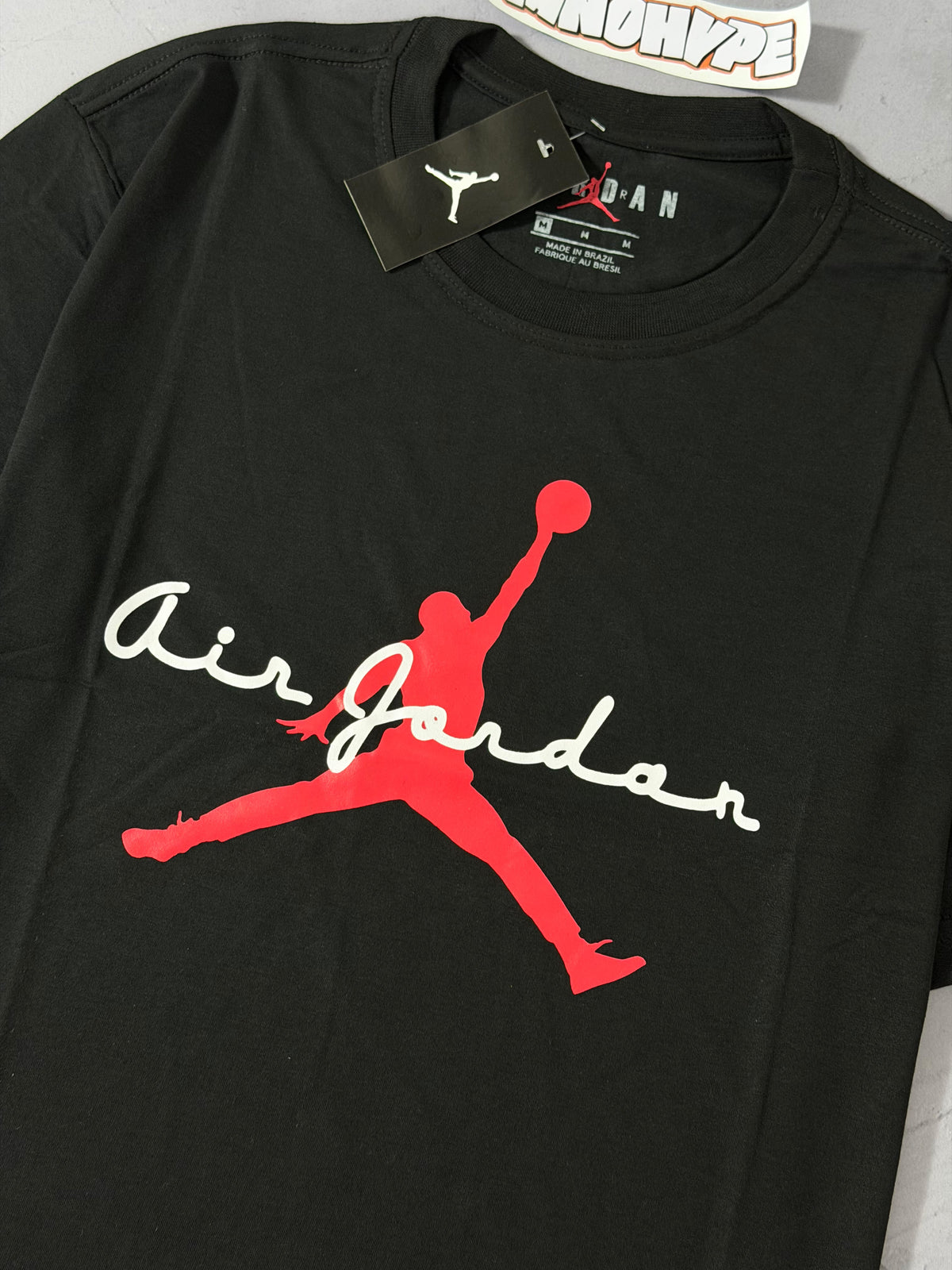 Camiseta Jordan Script - Preto