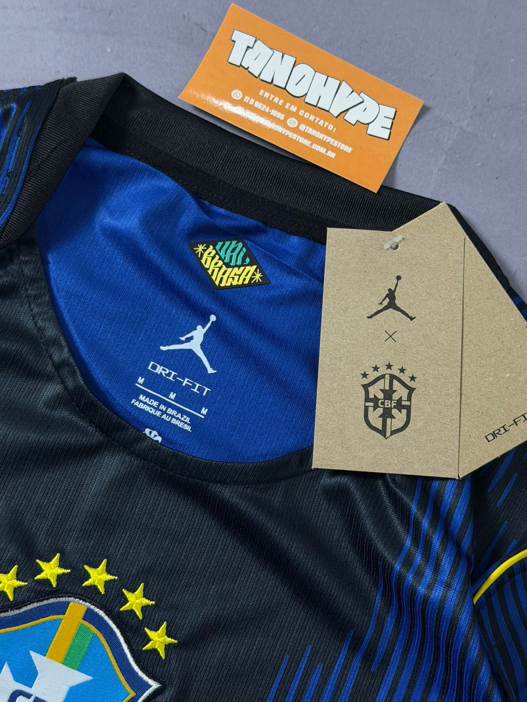 Camisa Seleção BRA x JRDN 2026
