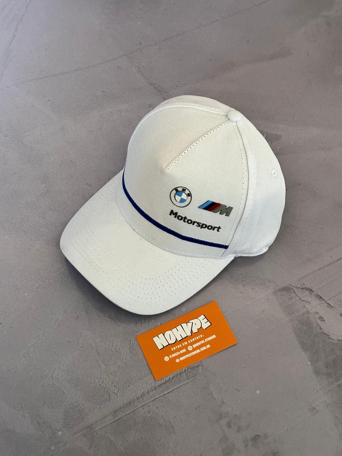 Boné Bmw - Branco