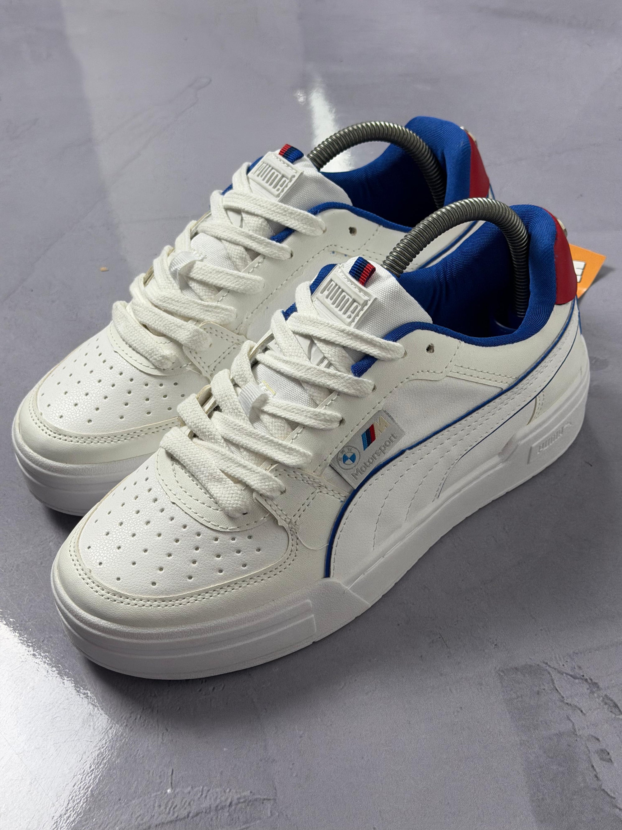 Tênis Puma BMW M Motorsport Caven 2.0 - Branco/Royal