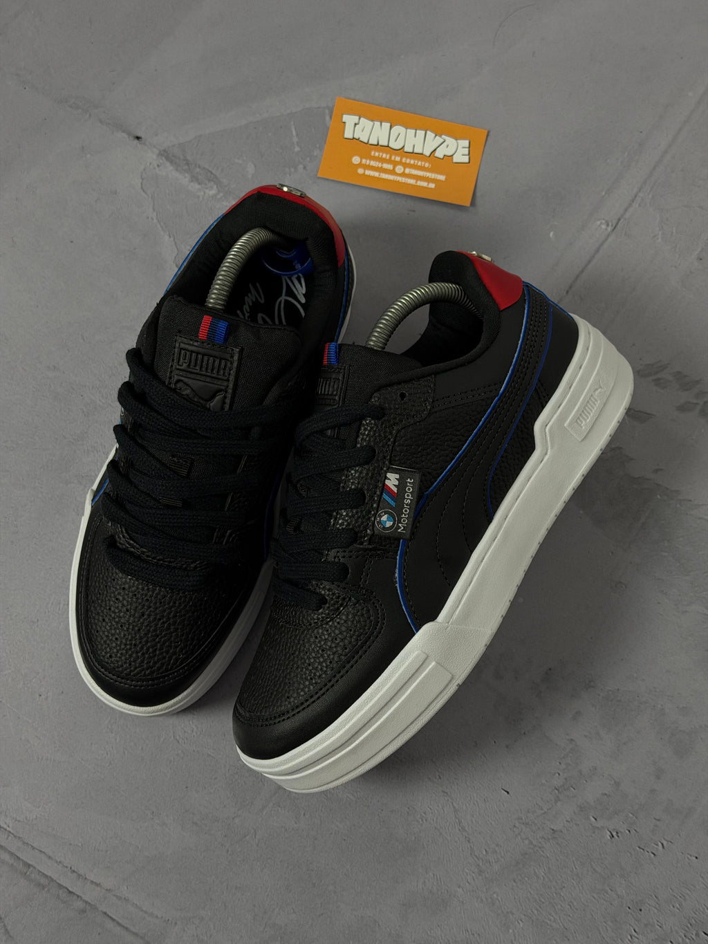 Tênis Puma BMW Caven - Preto