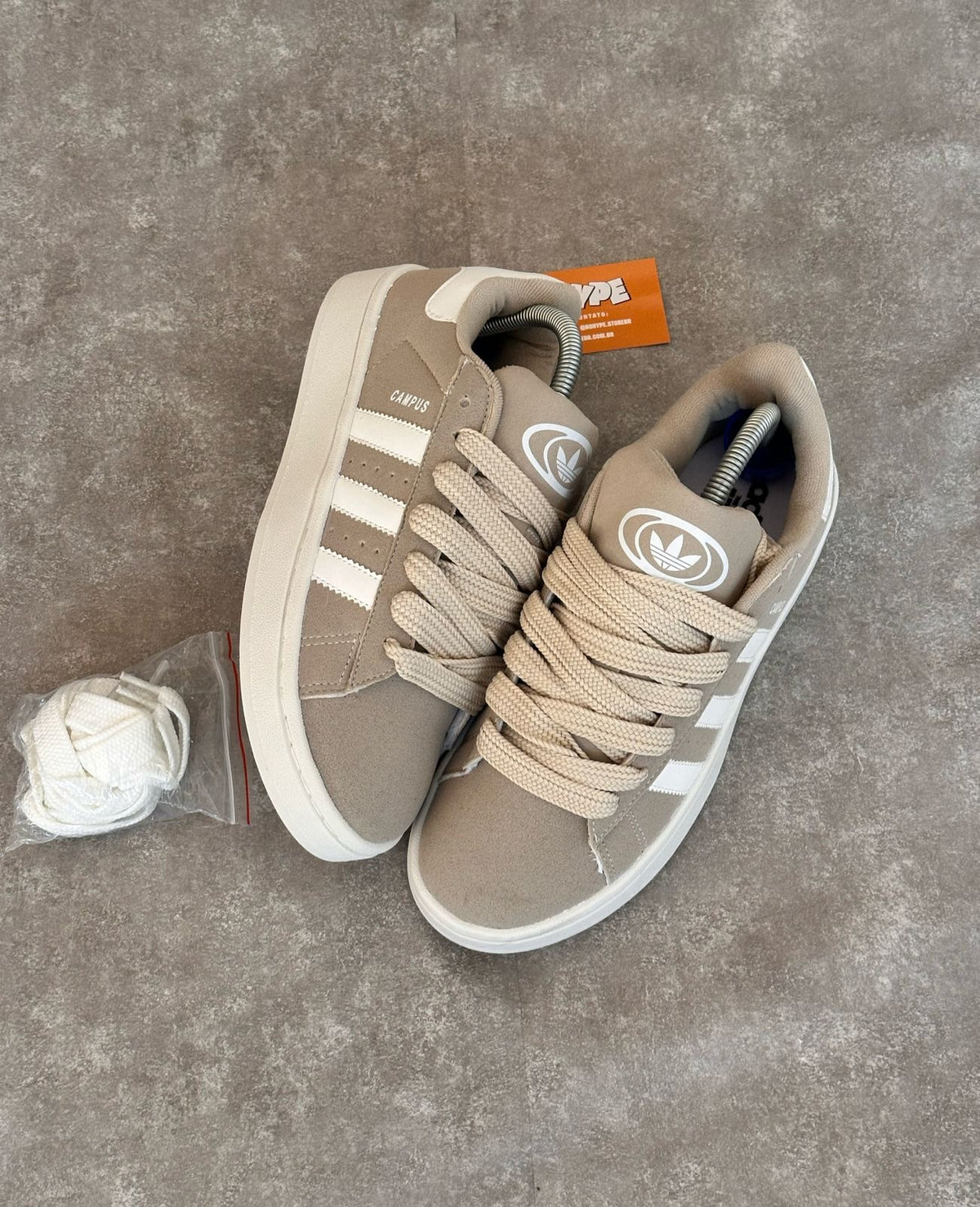 Tênis Adidas Campus 00s - Bege