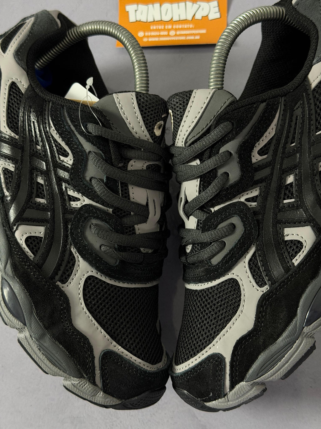 Tênis Asics Gel NYC - Black Gray