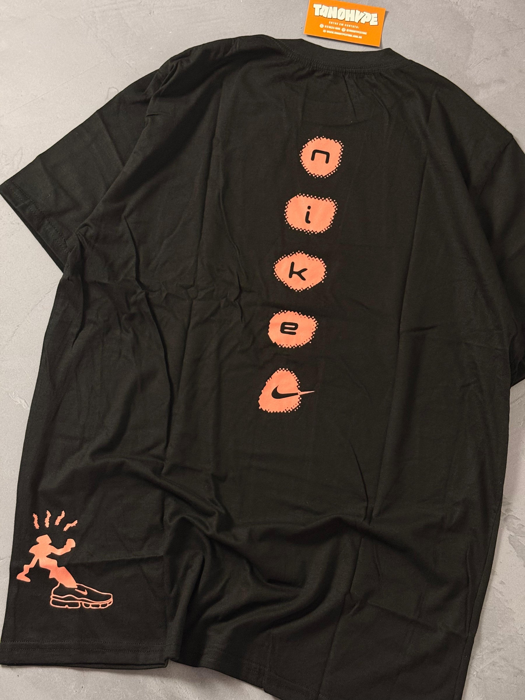 Camiseta Nike Air Max - Preto