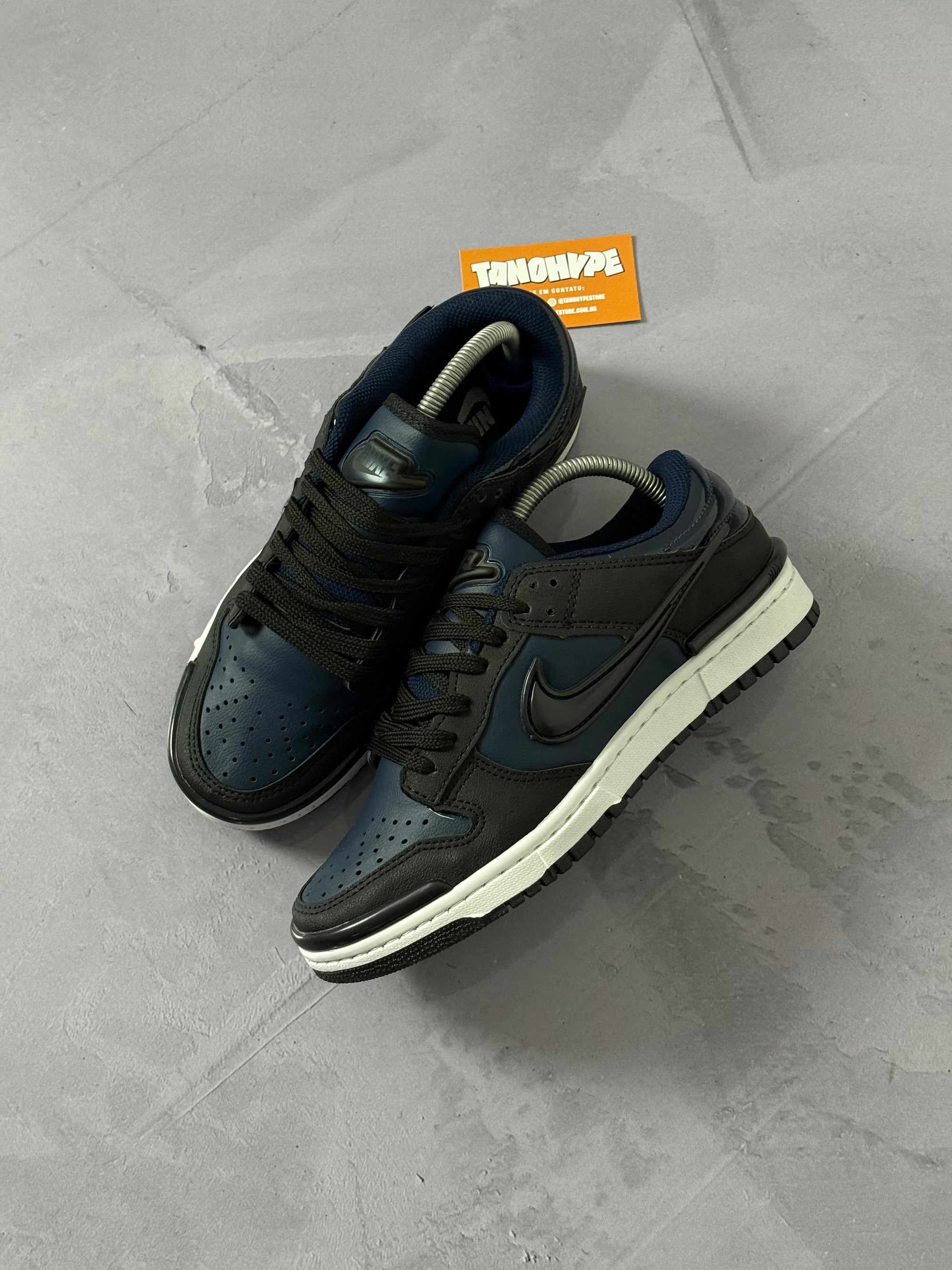 Tênis Nike Dunk Twist - Preto e Azul