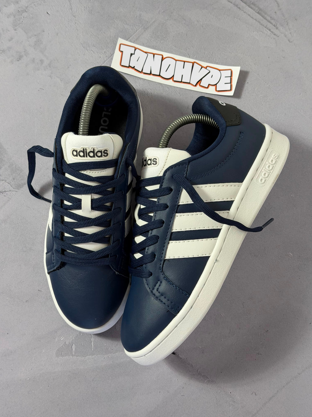 Tênis Adidas Grande Court - Azul Marinho