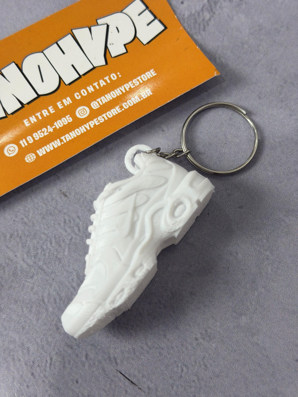 Chaveiro Nike TN - Branco
