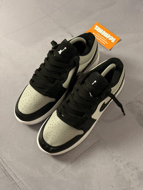 Tênis Nike Air Jordan Low 1 - Cinza/Branco
