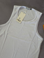 Camiseta Regata Zara - Branca