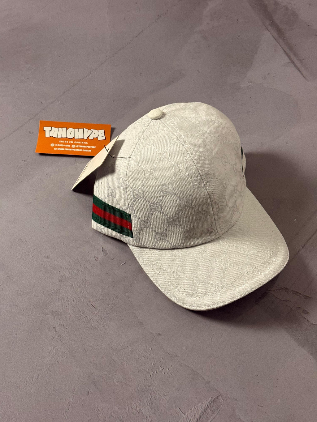 Boné Gucci - Branco