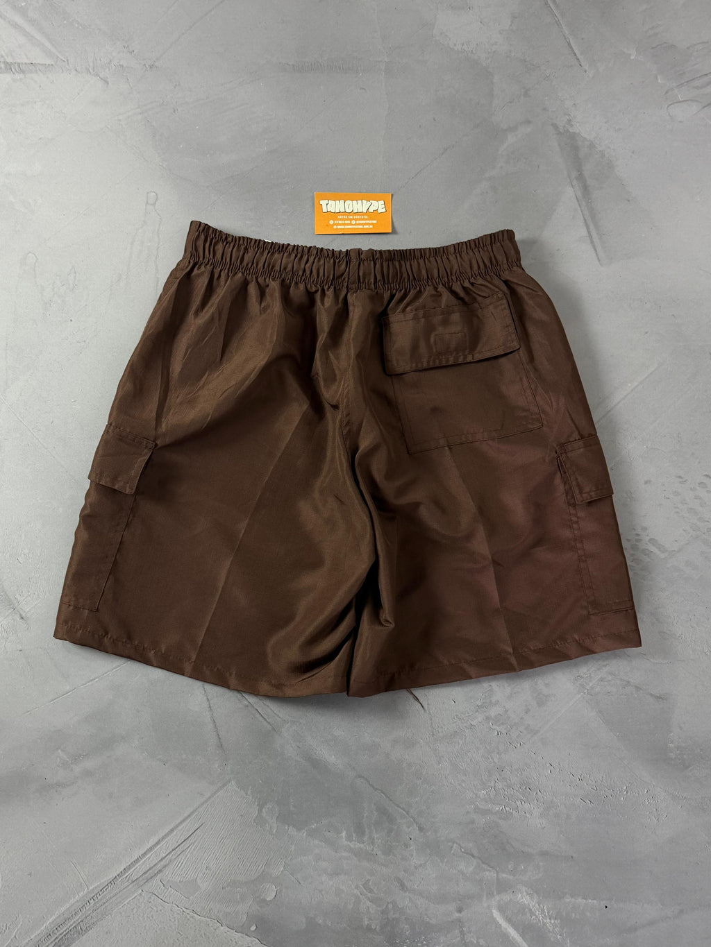 Shorts Ripstop Cargo Nike - Marrom
