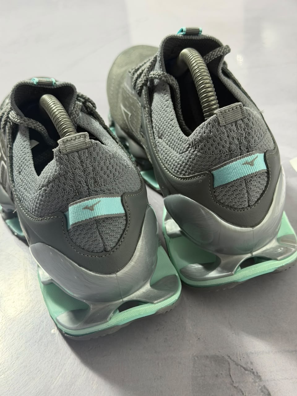 Tênis Mizuno Wave Prophecy 14 - Cinza Azul