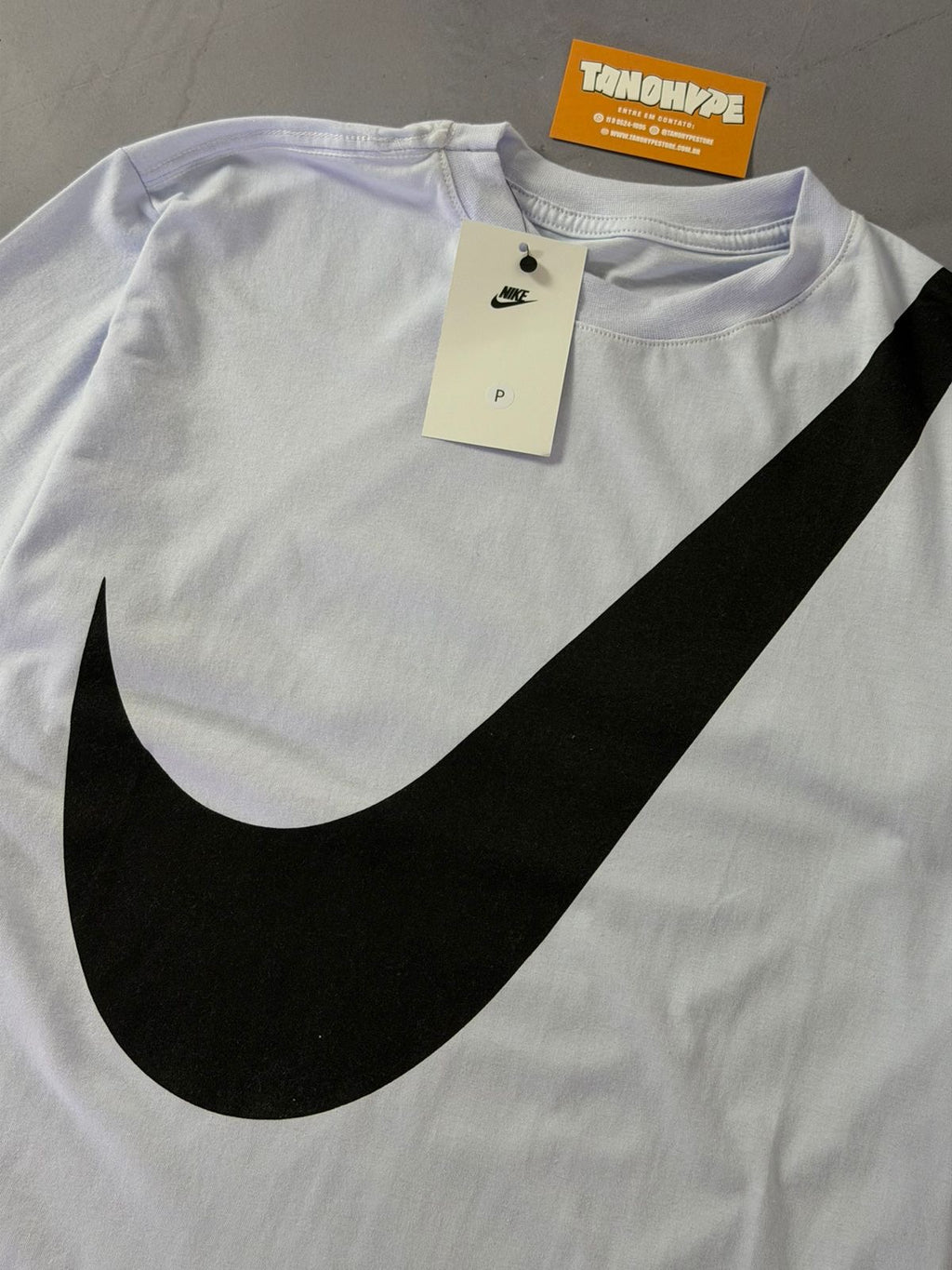 Camiseta Nike Big Logo - Branca