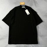 Camiseta Oversized Zara Texturizada - Preto