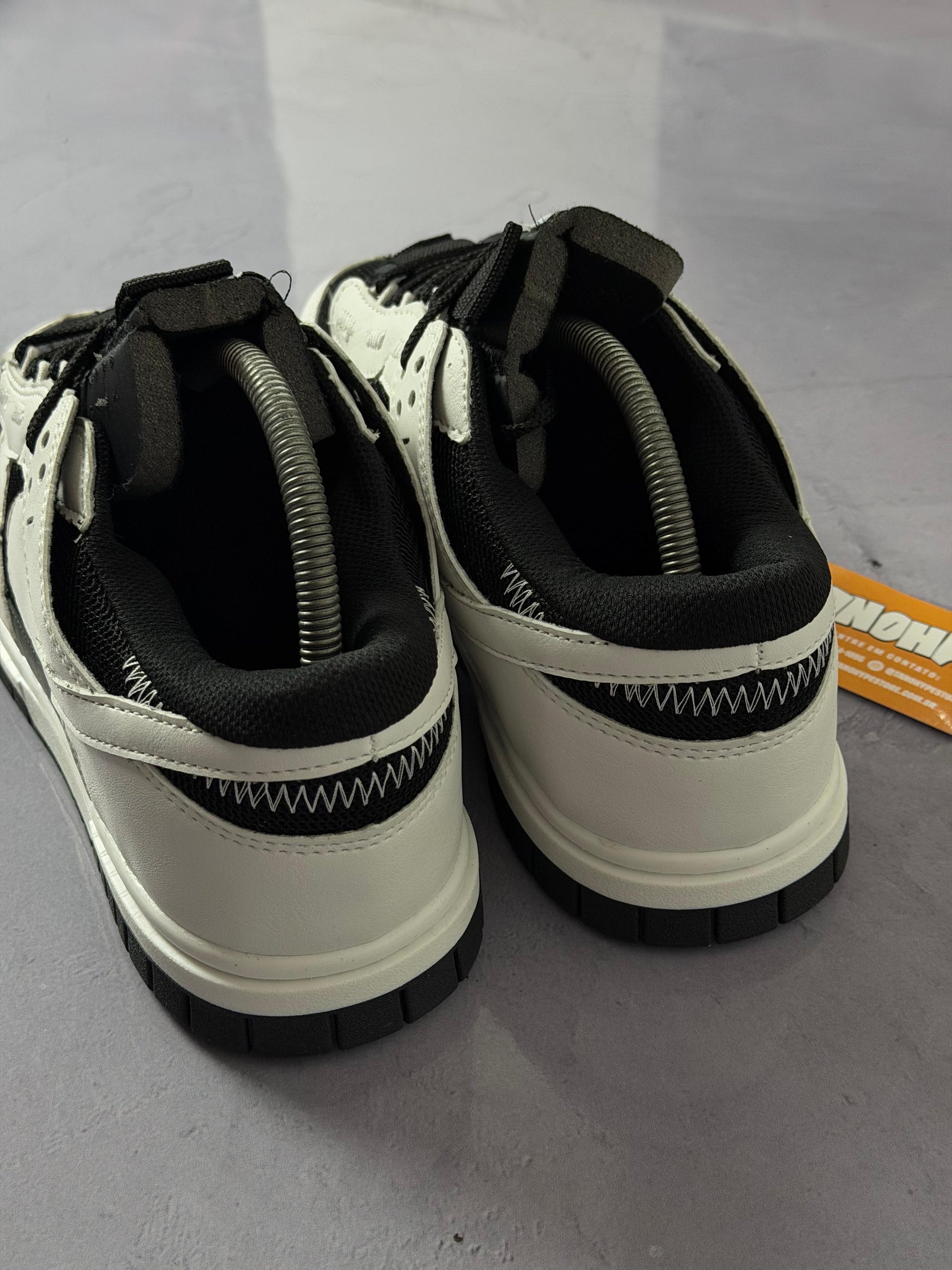 Tênis Nike Dunk Jumbo - Black White