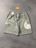 Shorts Moletom Nike Big Swoosh TM - Cinza