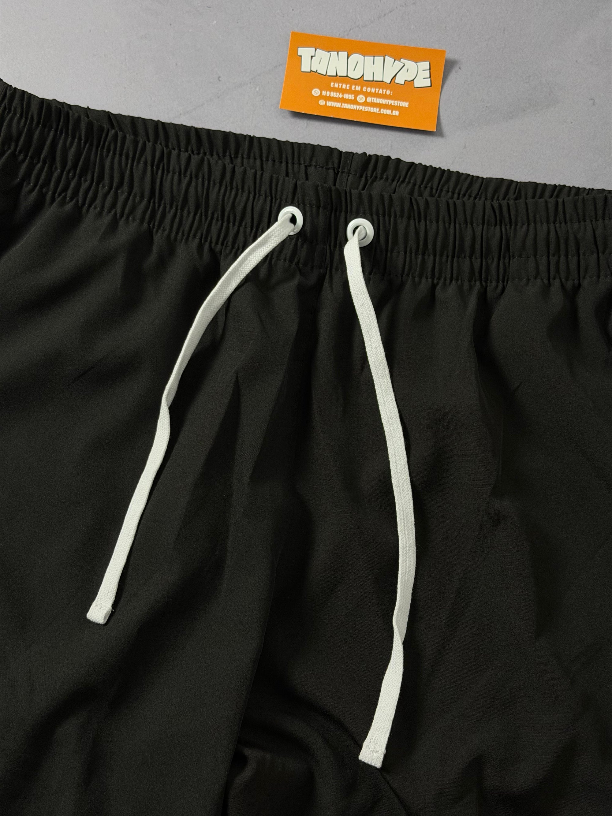 Shorts Tactel Nike Club Flow - Preto