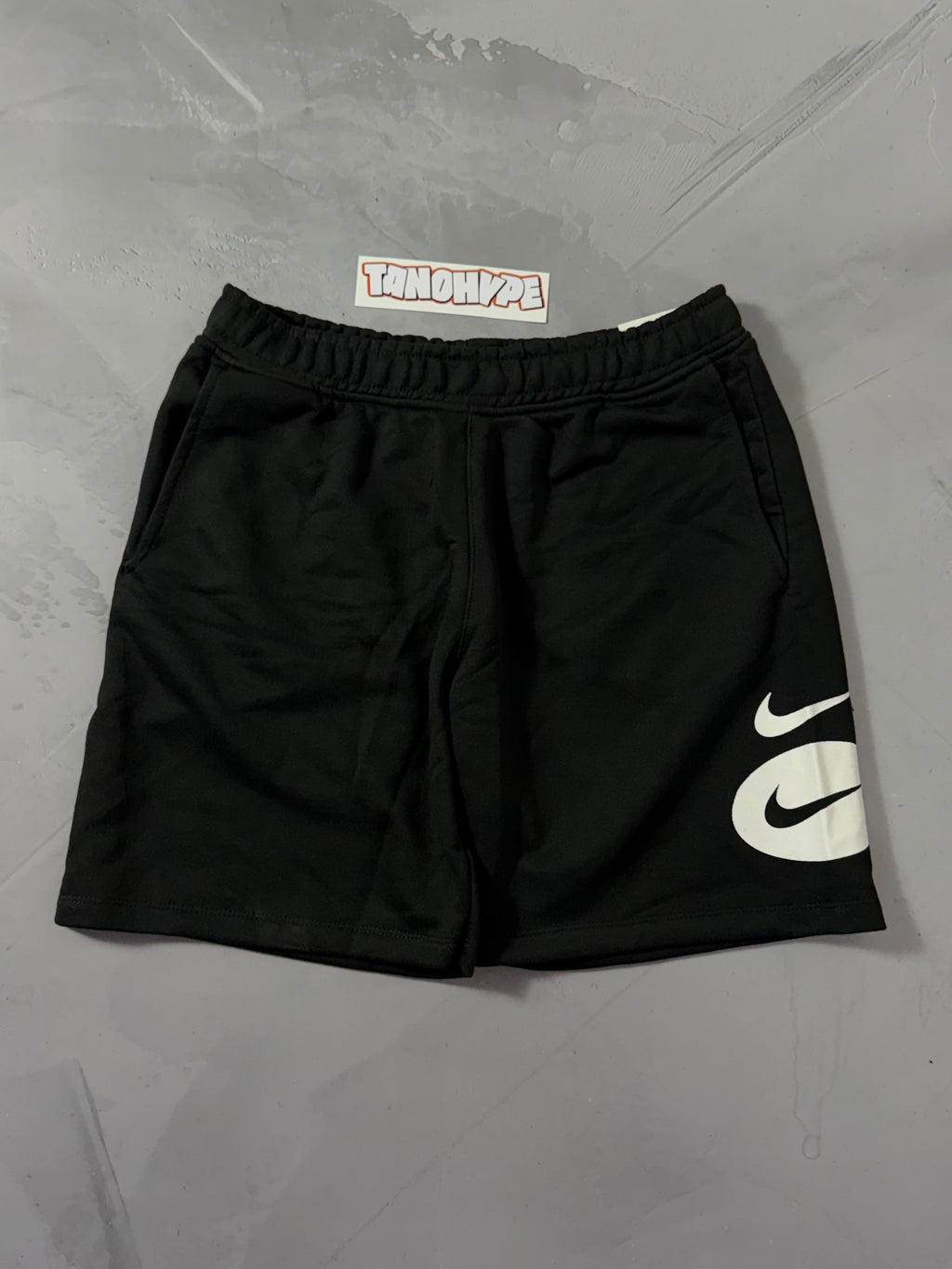 Shorts Moletom Nike Swoosh League - Preto