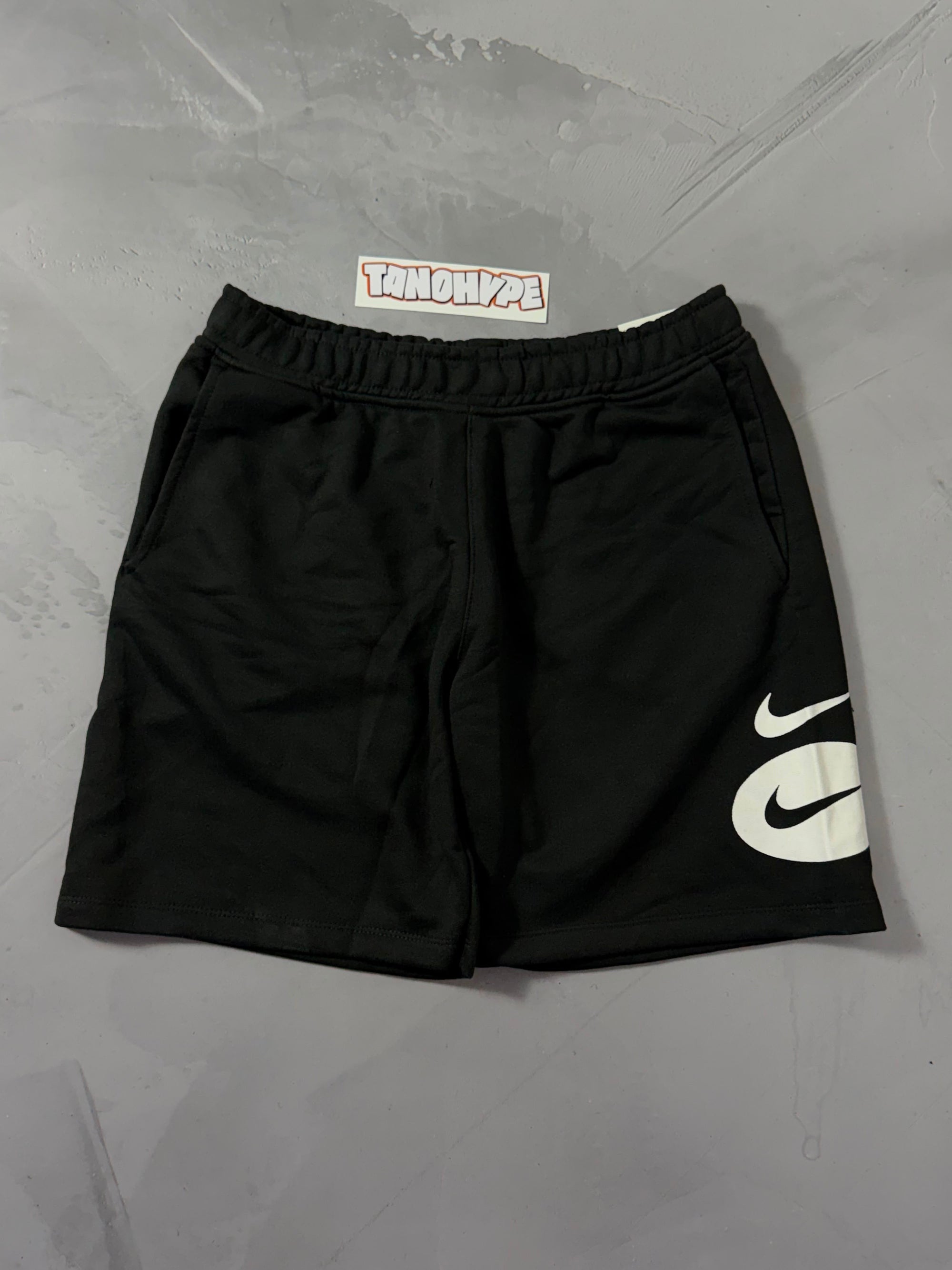Shorts Moletom Nike Swoosh League - Preto