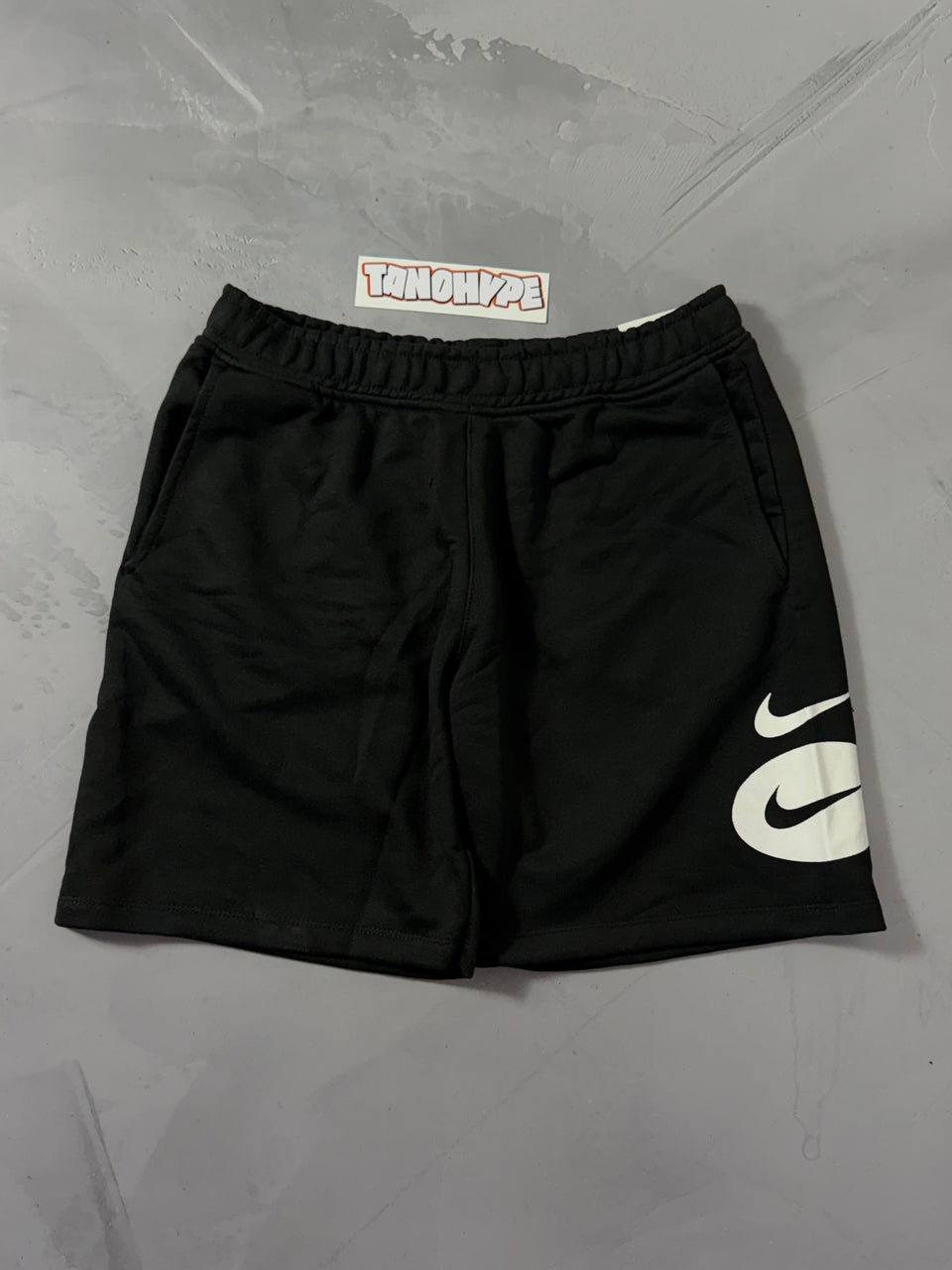 Shorts Moletom Nike Swoosh League - Preto