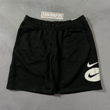 Shorts Moletom Nike Swoosh League - Preto