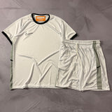 Conjunto Nike Academy 2025 - Branco/Cinza