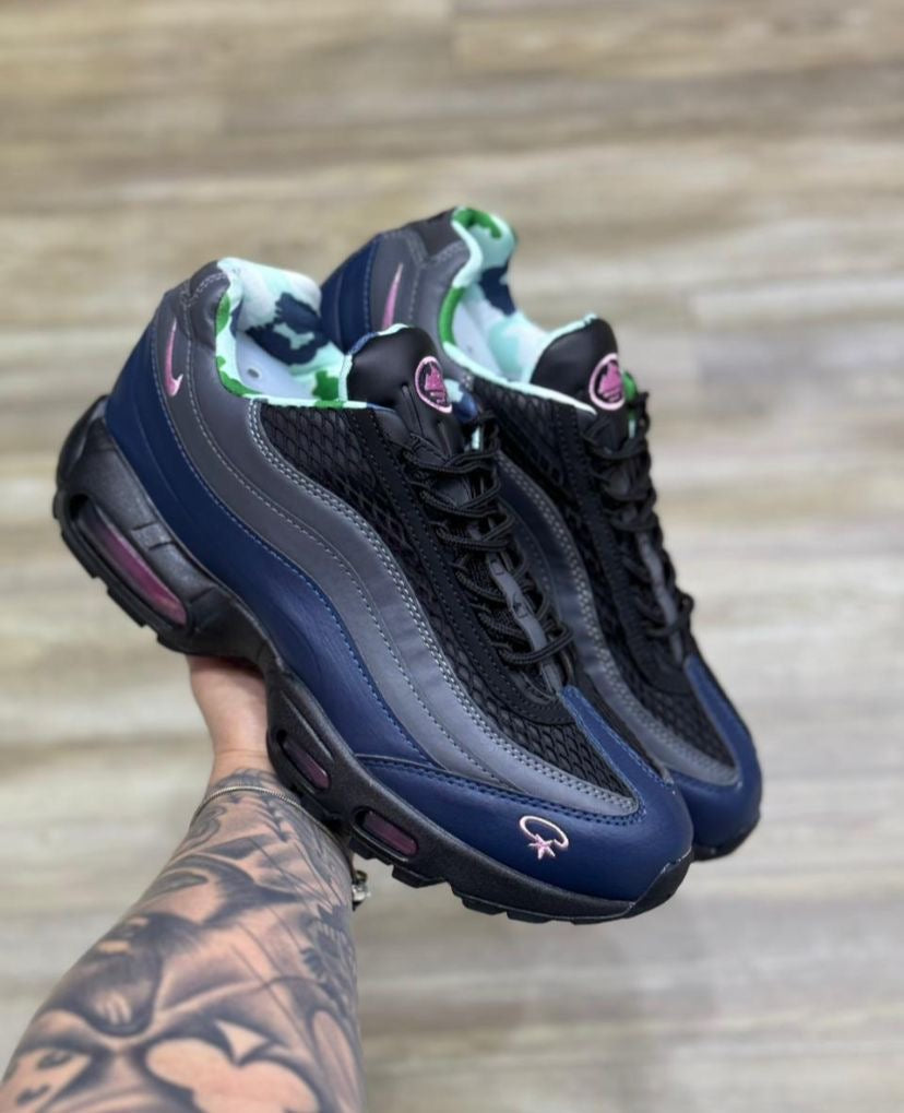 Tênis Nike Air Max 95 Corteiz - Cinza e Rosa