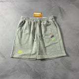 Shorts Moletom Nike Multi Swoosh - Cinza