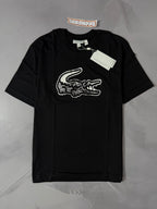 Camiseta Lacoste Logo Failed - Preto