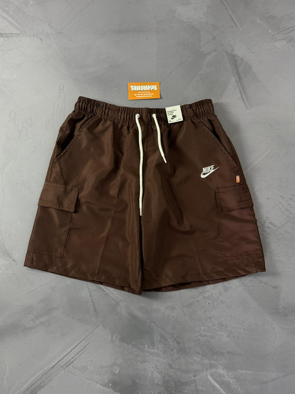 Shorts Ripstop Cargo Nike - Marrom
