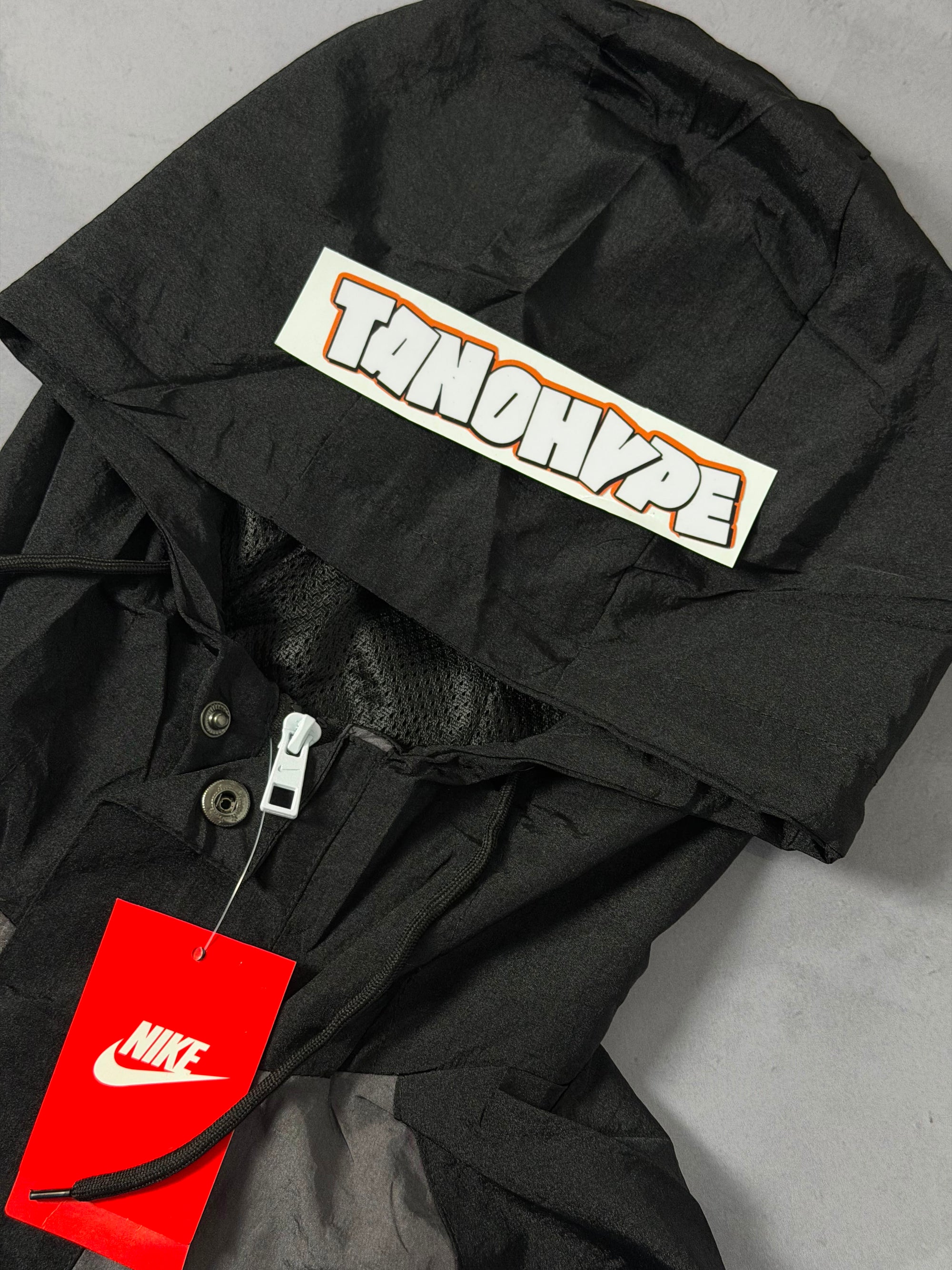 Corta Vento Nike Double Swoosh - Cinza